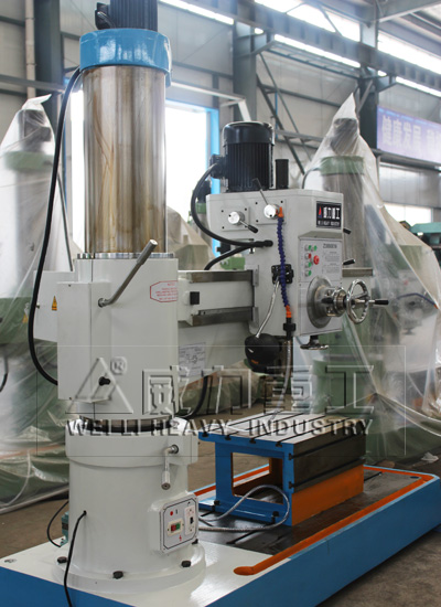 機(jī)械50搖臂鉆床立柱細(xì)節(jié)圖