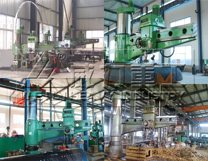 80搖臂鉆床客戶車間實(shí)拍