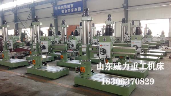 Z3040搖臂鉆床車間實物圖